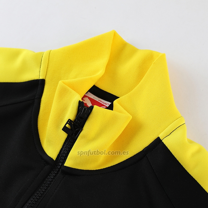 Chandal de Chaqueta del Borussia Dortmund 2023-2024 Negro